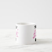 Totale Phantastische Gram Pink Geschenke Espressotasse (Vorderseite)
