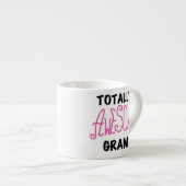 Totale Phantastische Gram Pink Geschenke Espressotasse (Vorderseite Rechts)