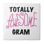 Totale Phantastische Gram Pink Geschenke Fliese (Vorderseite)
