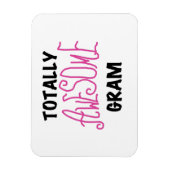 Totale Phantastische Gram Pink Geschenke Magnet (Vertikal)