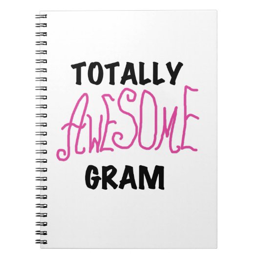 Totale Phantastische Gram Pink Geschenke Notizblock (Vorderseite)