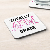 Totale Phantastische Gram Pink Geschenke Untersetzer (Linke Seite)
