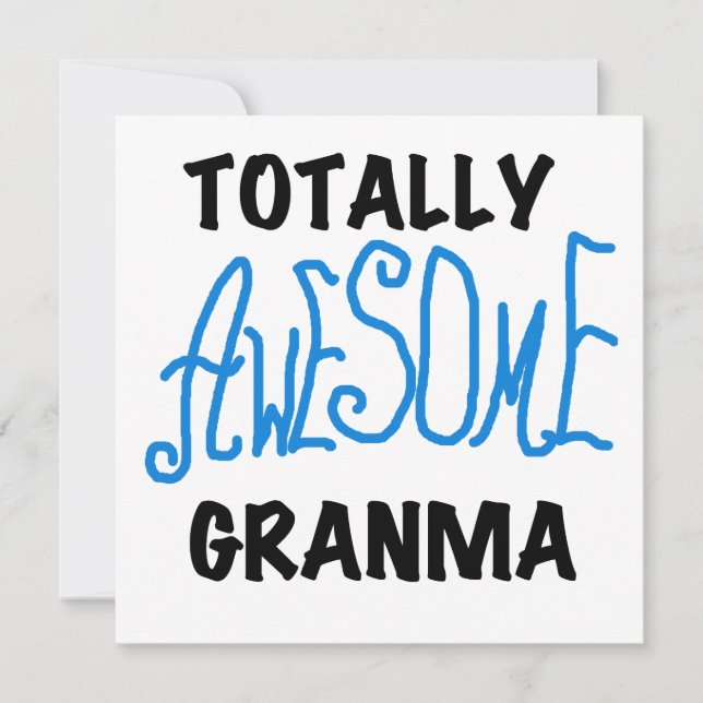Totale Phantastische Granma Blue Tshirts Geschenke (Vorderseite)