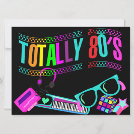 Totale Phantastischen Achtzigerjahre laden ein Einladung