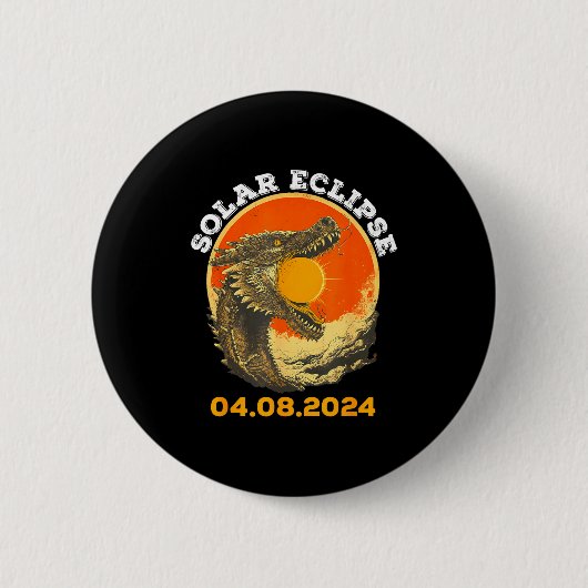 Totale Sonnenfinsternis 04 08 Illustration Button (Vorderseite)