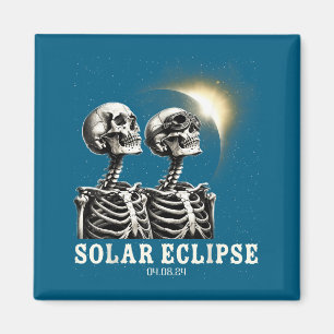 Totale Sonnenfinsternis 04 08 Illustration Magnet