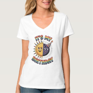 Totale Sonnenfinsternis 12. August 2026 Geburtstag T-Shirt