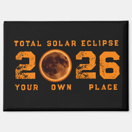 Totale Sonnenfinsternis 12. August 2026 Magnet