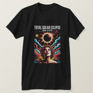 Totale Sonnenfinsternis 12. August 2026 Spanien T-Shirt