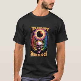 Totale Sonnenfinsternis 12. August 2026 Spanien Te T-Shirt