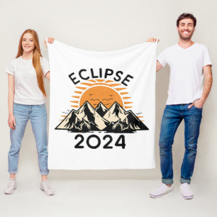Totale Sonnenfinsternis 2024 Fleecedecke