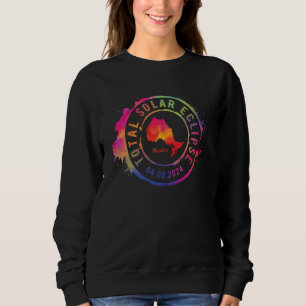 Totale Sonnenfinsternis 2024 Kanada Ontario Hamilt Sweatshirt