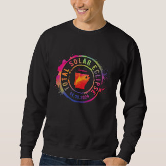 Totale Sonnenfinsternis 2024 USA Arkansas Jonesbor Sweatshirt