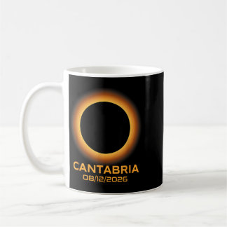 Totale Sonnenfinsternis 2026 Cantabria Spanien Tot Kaffeetasse