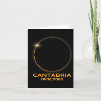 Totale Sonnenfinsternis 2026 Cantabria Spanien Tot Karte
