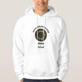 Totale Sonnenfinsternis 2026 Herren Pullover Hoodi (Vorderseite)