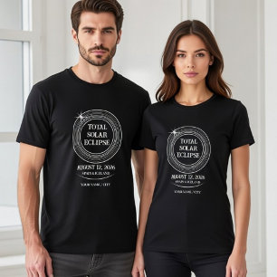 Totale Sonnenfinsternis 2026 Spanien Island T-Shirt