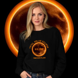 Totale Sonnenfinsternis 2026 Sweatshirt