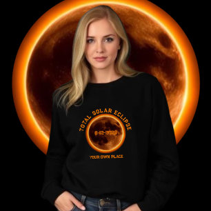 Totale Sonnenfinsternis 2026 Sweatshirt