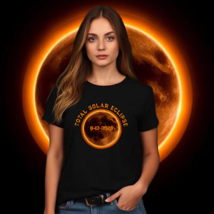 Totale Sonnenfinsternis 2026 T-Shirt