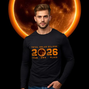 Totale Sonnenfinsternis 2026 T-Shirt