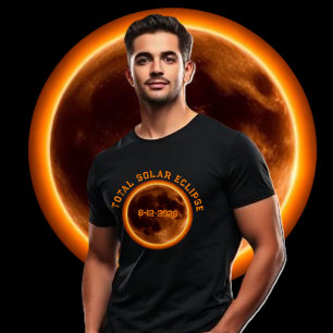 Totale Sonnenfinsternis 2026 T-Shirt