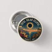 Totale Sonnenfinsternis 2027  Button (Vorne & Hinten)