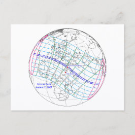 Totale Sonnenfinsternis 2027 Karte