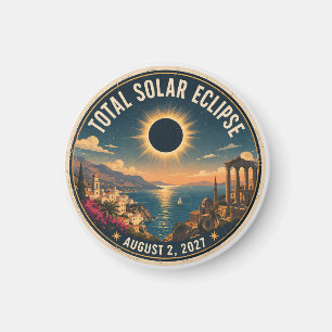Totale Sonnenfinsternis 2027  Magnet