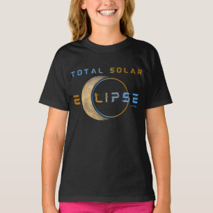 TOTALE SONNENFINSTERNIS 8. APRIL 2024 SONNENSYSTEM T-Shirt