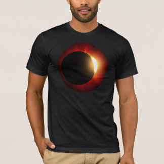 Totale Sonnenfinsternis Astronom Feuer Ring T-Shirt