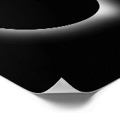 Totale Sonnenfinsternis Nerdige Wissenschaft Mondf Poster (Ecke)