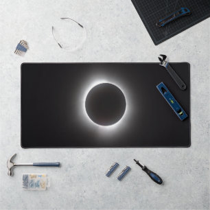 Totale Sonnenfinsternis Schreibtischunterlage