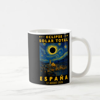 Totale Sonnenfinsternis Spanien 2026 Kaffeetasse