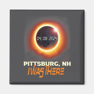 Totale Sonnenfinsternis Ttsburg New Hampshire Nh Magnet