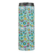 Totaler Niedlicher Doodles-Tumbler Thermosbecher (Rückseite)