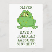 Totaler Phantastischer Geburtstag Postkarte (Vorderseite)