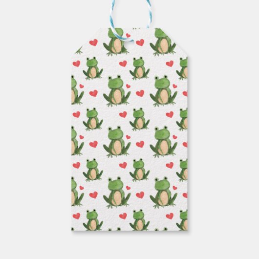 Totaler Phantastischer Valentinstag Geschenkanhänger (Rückseite)