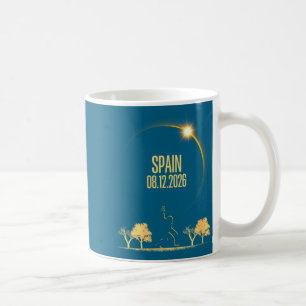 Totaler Sonnenfinsternis Bigfoot Illustration für Kaffeetasse