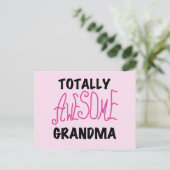 Totales Phantastisches Oma - Rosa Hemden und Gesch Postkarte (Stehend Vorderseite)