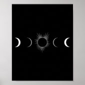 Totalität der Solarzellen Poster (Vorne)