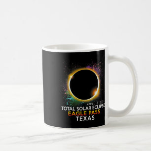 Totalitat Gesamter Sonnenkollektor Adlerpass Texas Kaffeetasse