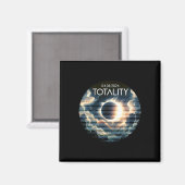 Totalität - Gesamtes Solarkollektiv 2024 Magnet (Vorderseite/Rückseite)