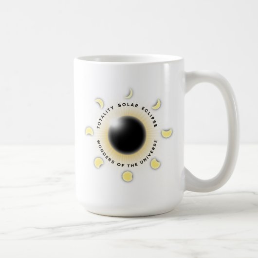 Totality Eclipse | Klassische Tasse #15 (Rechts)
