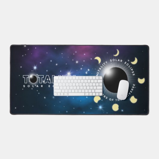 Totality Eclipse | Schreibtischunterlage (Tastatur & Maus)
