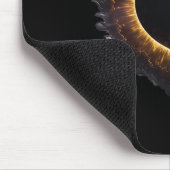Totality Girls Herz Form Total Solar Eclipse 202 Mousepad (Ecke)