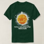 Totality Missouri 2024 Total Solar Eclipse Amerika T-Shirt (Design vorne)