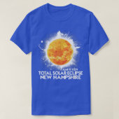 Totality New Hampshire 2024 Total Solar Eclipse Am T-Shirt (Design vorne)
