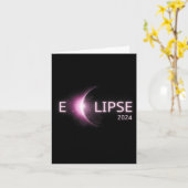 Totality Solar Eclipse 2024 Total Solar Eclipse 4. Karte (Gelbe Blume)