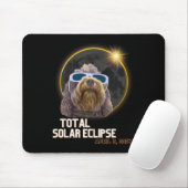 Totality Solar Eclipse Goldendoodle mit Eclipse G Mousepad (Mit Mouse)